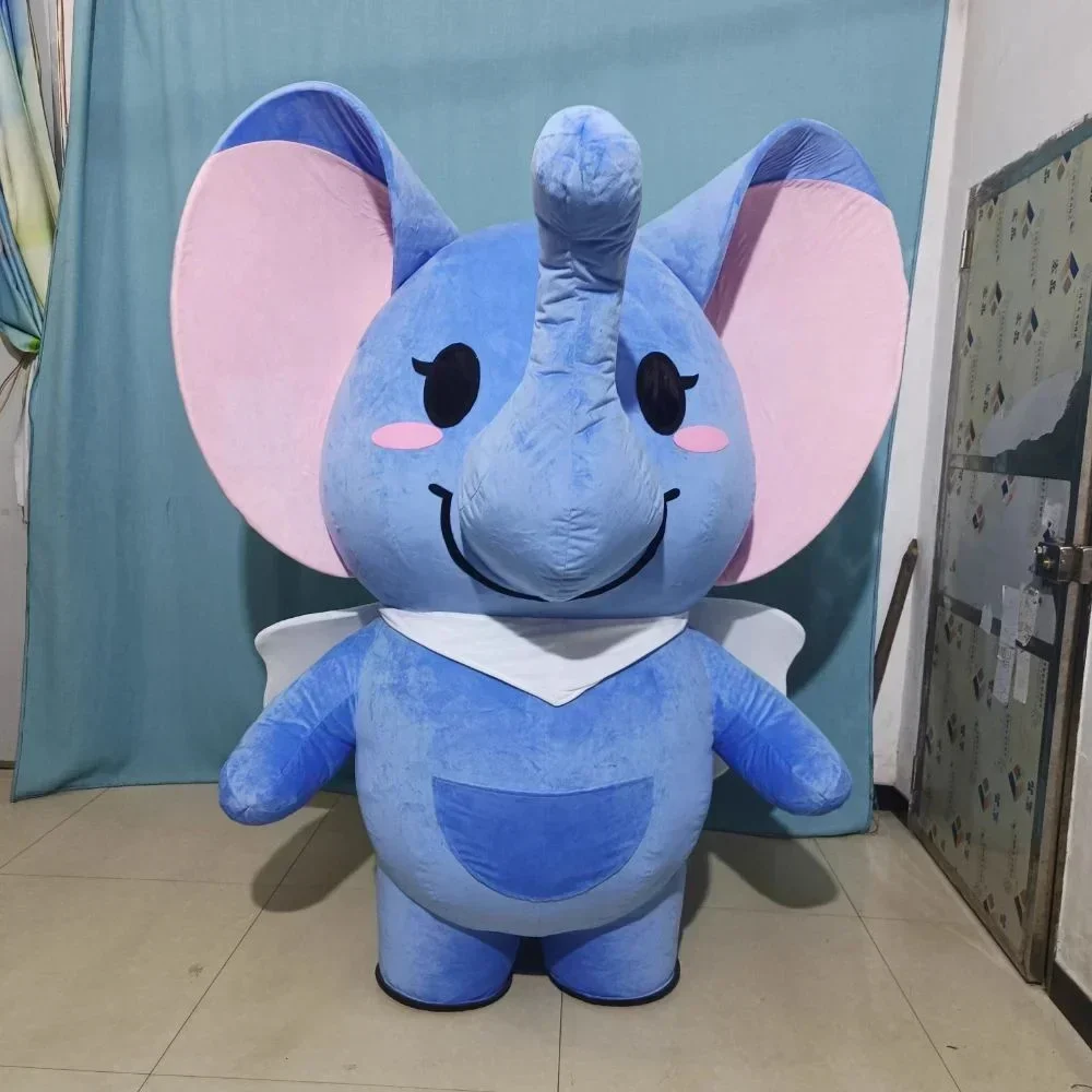 Event & Party Supply Photos - Giant Inflatable Elephant Mascot Costume Adult