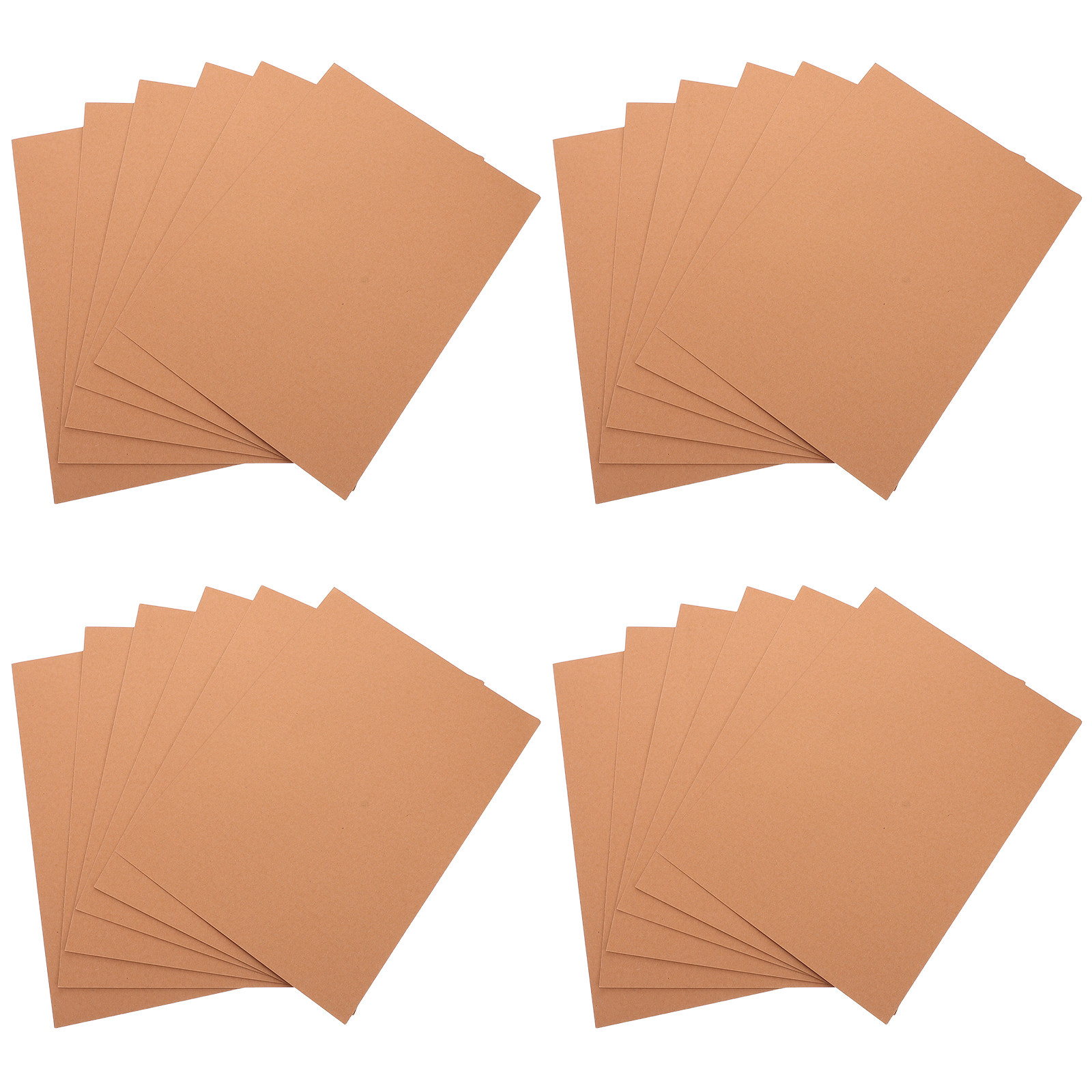 50Pcs Brown Cardstock Paper A4 - đánh giá và giá Papercraft Supply Invitation