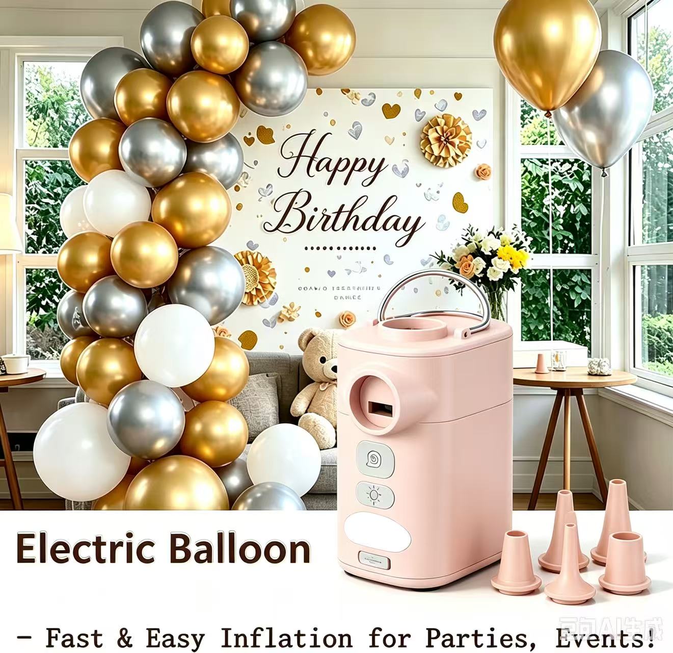 Balloon Pump Electric Portable - đánh giá và giá Balloon Pump Hand