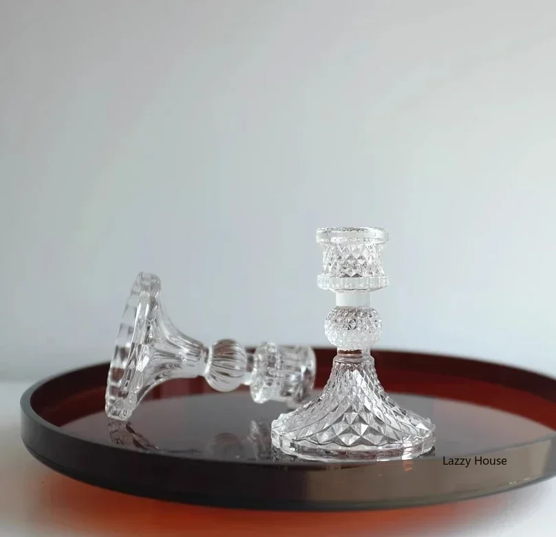 6pc Crystal Candle Holders Cen - đánh giá và giá Centerpiece Stick