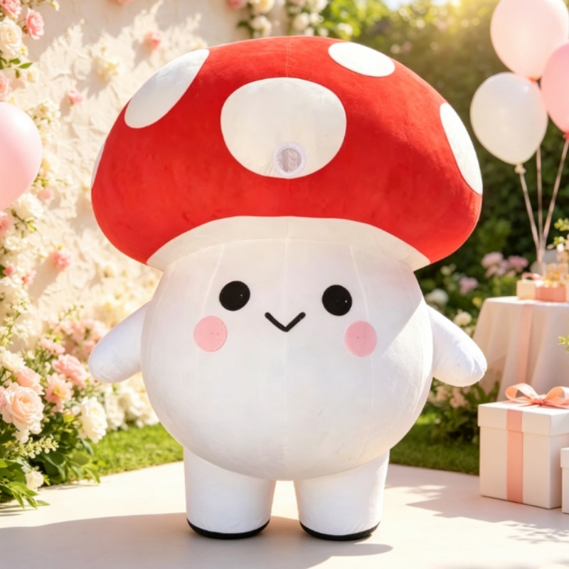 Inflatable Mushroom Mascot Cos - đánh giá và giá Event & Party Supply Photos