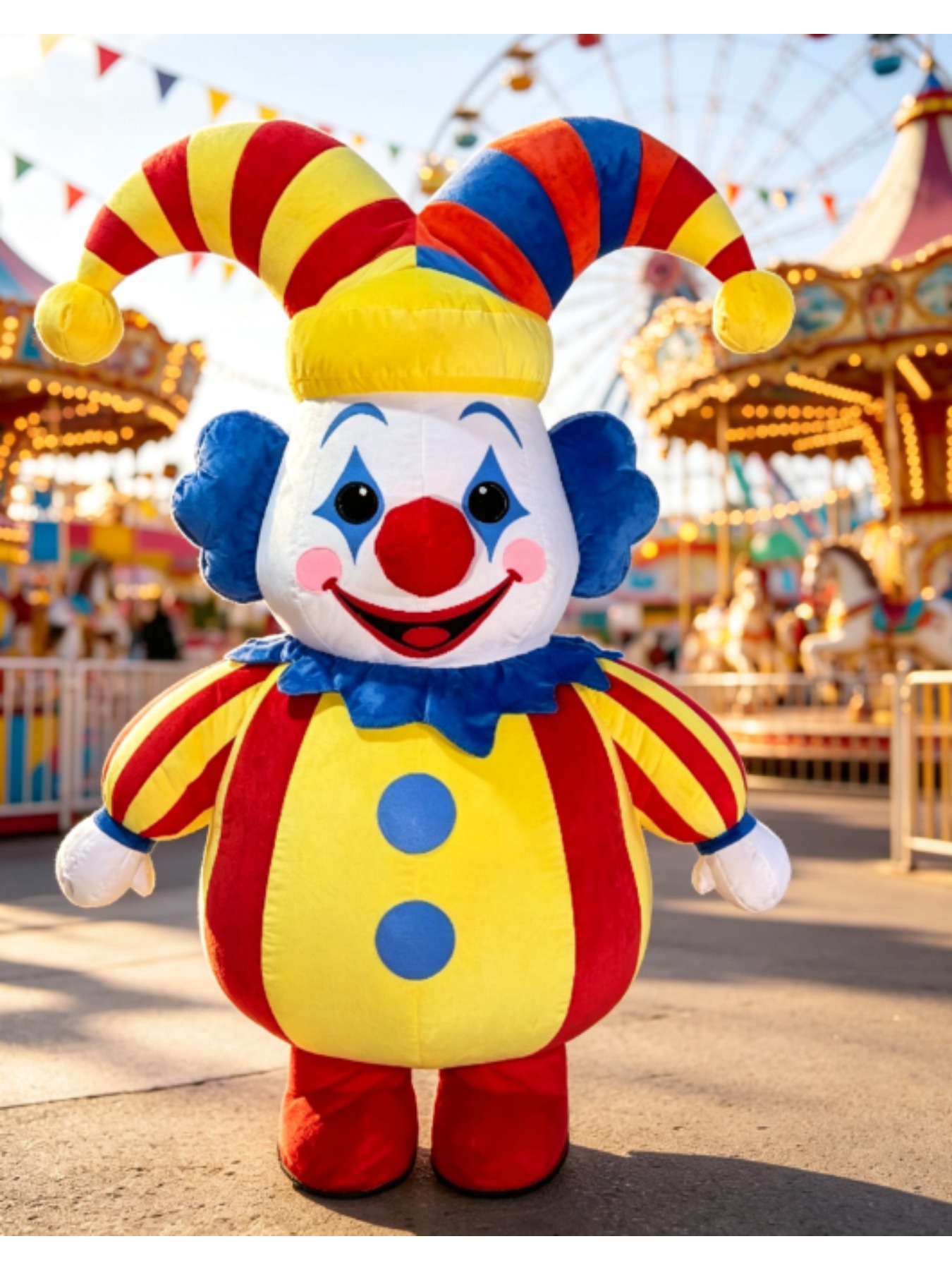 Inflatable Circus Clown Mascot - đánh giá và giá Event & Party Supply Photos