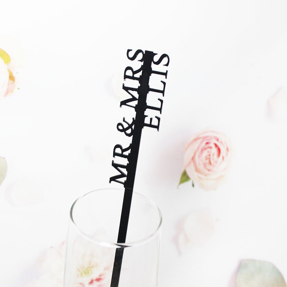 Personalized Drink Stirrers We - đánh giá và giá Centerpiece Stick