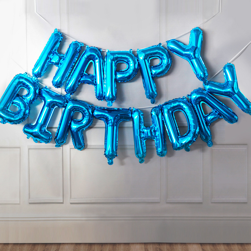 Happy Birthday Decoration Ball - đánh giá và giá Party Banner Gold