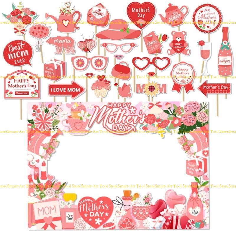 Đạo cụ chụp ảnh ngày của mẹ E1 - đánh giá và giá Photo Booth Frame