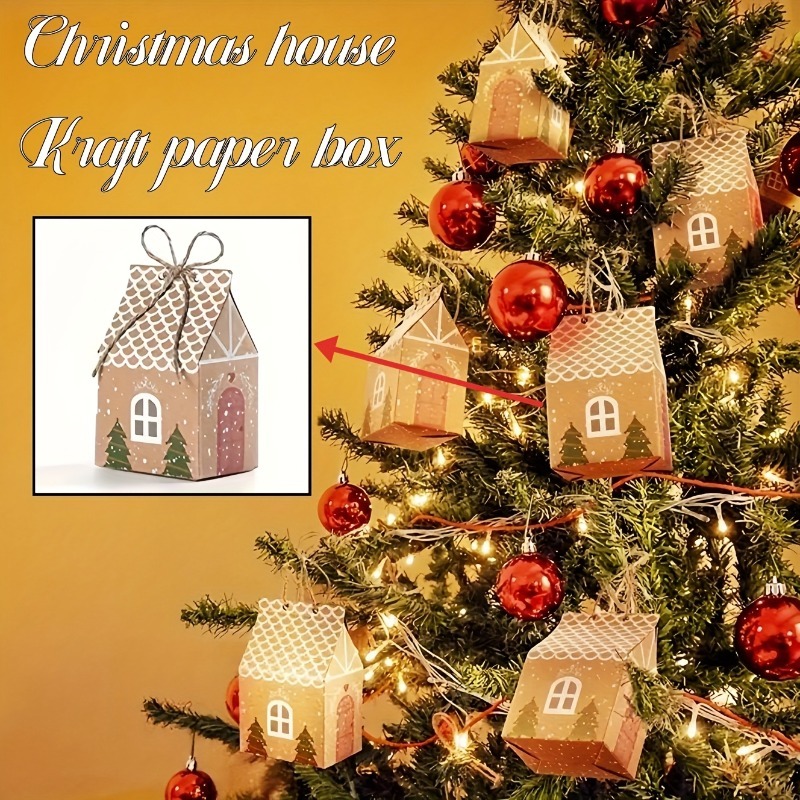 10/50pcs Christmas Gift Bags K - đánh giá và giá Event Party Box