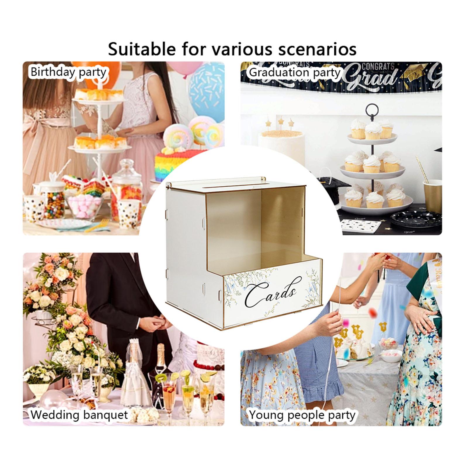 Personalized Rustic Wedding Ca - đánh giá và giá Event Party Box