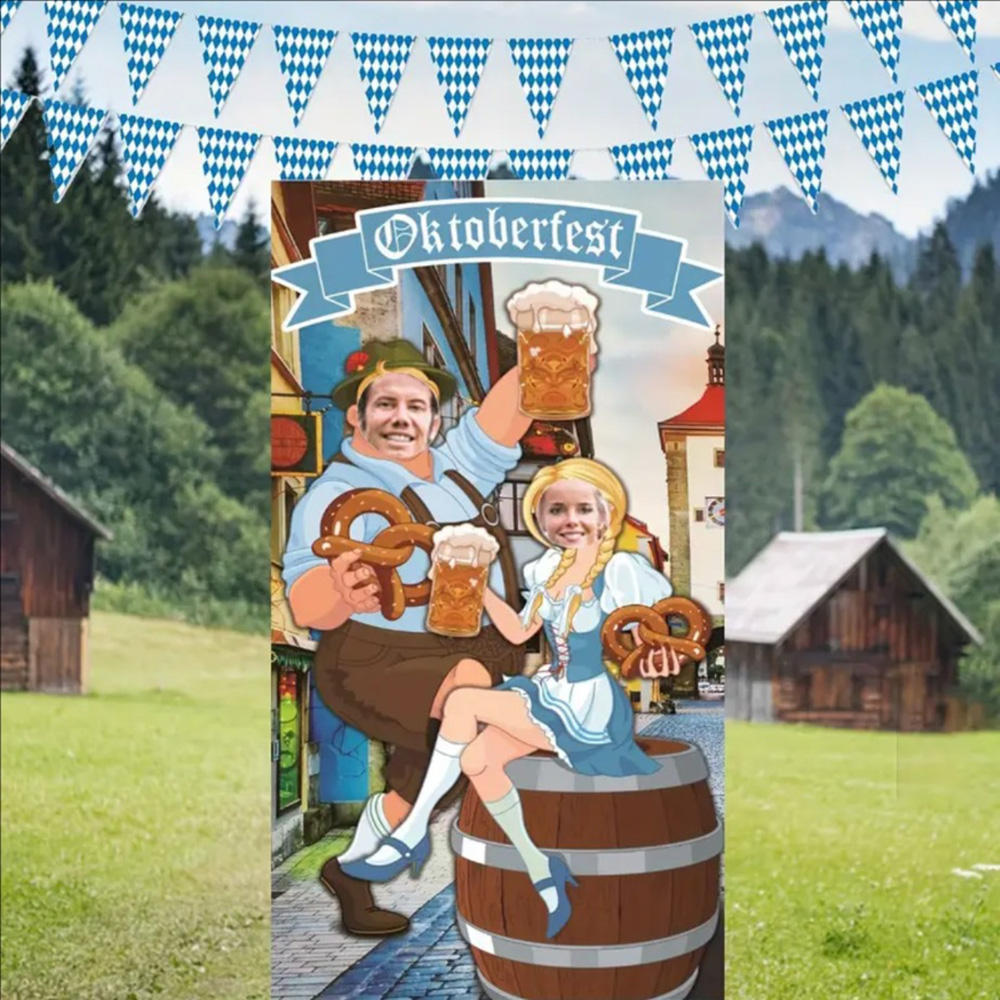 1pc 1.8x0.9m Vinyl Oktoberfest - đánh giá và giá Photo Booth Frame